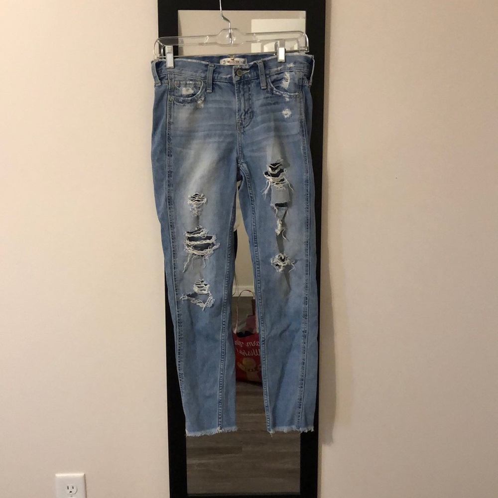 Ripped Boyfriend Jeans